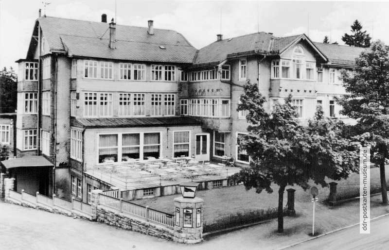 Oberhof, FDGB-Ferienheim "Georgi Dimitroff" - 1967