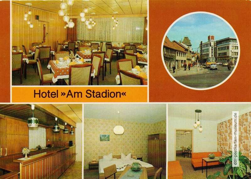 Leinefelde, Hotel "Am Stadion" - 1985