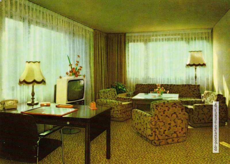 Berlin, Appartement im Hotel "Metropol" - 1977