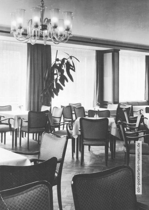 Dresden, Klubraum im Hotel "Astoria" - 1958