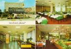 Dresden, Interhotel "Bastei" mit Restaurant, Foyer und Grill-Restaurant - 1983