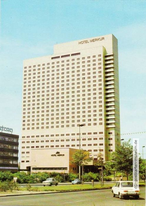 Leipzig, Hotel "Merkur" - 1990
