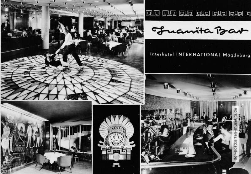Magdeburg, "Juanita-Bar" im Interhotel "International" - 1968