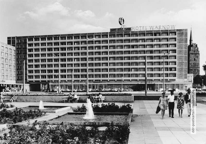 Rostock, Interhotel "Warnow" - 1973