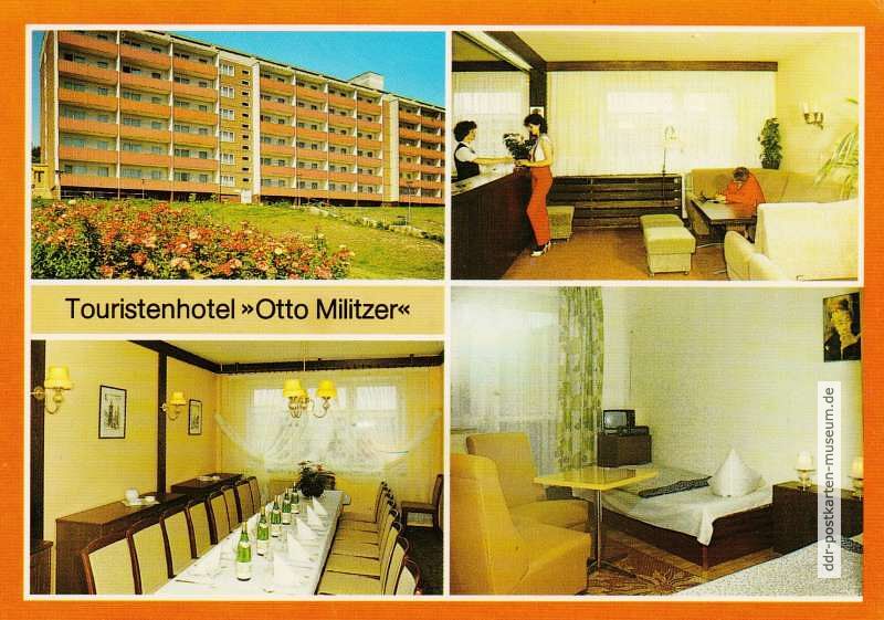 Jena-Lobeda, Jugendtouristenhotel "Otto Militzer" - 1988