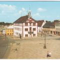 Markt mit Blick zum Rathaus - 1989