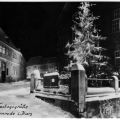 Weihnachtsbaum am Rathaus von Gernrode - 1960