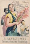 8. März Internationaler Frauentag - 1954