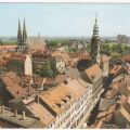 Blick zur Peterskirche und Rathaus - 1989