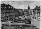 Hauptmarkt mit Rathaus, vom Schloßberg gesehen- 1962