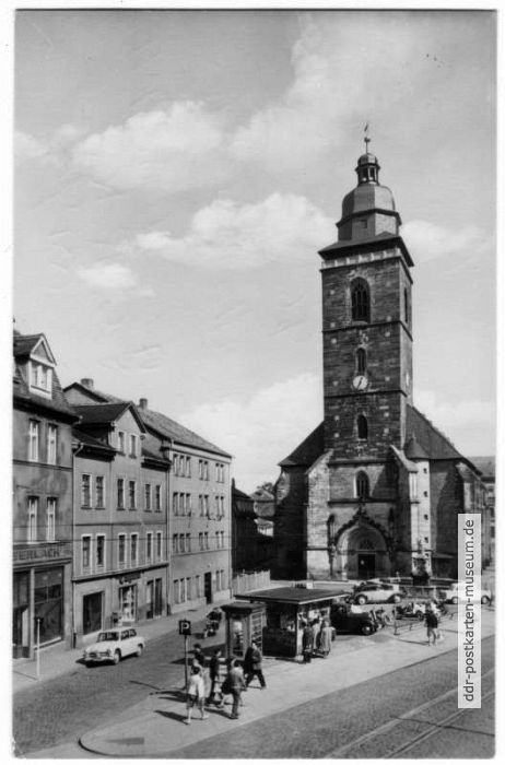 Neumarkt mit Kirche - 1967