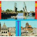 Wiecker Brücke, Rathaus, Platz der Freundschaft - 1963