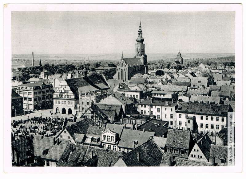 Blick in die Altstadt - 1959
