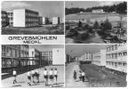 Wilhelm-Pieck-Oberschule, Sportplatz, Neubauten am Wilhelm-Pieck-Ring - 1975