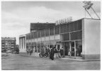 Neue Kaufhalle in Grimmen-Südwest - 1966