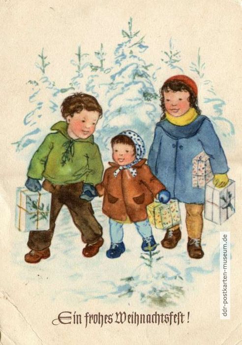 Ein frohes Weihnachtsfest ! - 1954