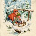 Frohe Weihnachten, Emmerich-Kunstkarte Nr. 1637 - 1959