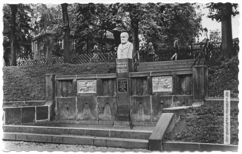 Friedrich-Gottlieb-Keller-Denkmal - 1958