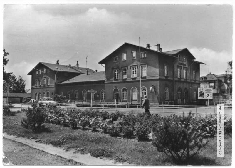 Bahnhof Hainichen - 1980