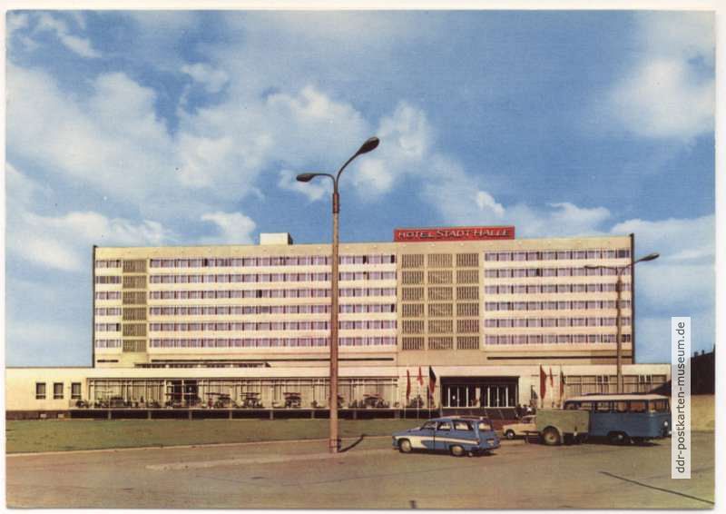 Interhotel "Stadt Halle" - 1969