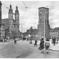 Markt, Marktkirche und Roter Turm - 1965