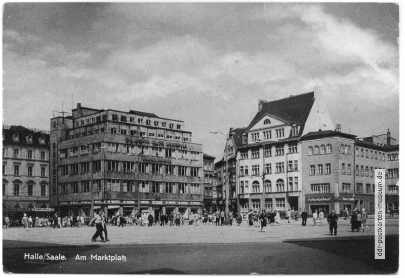 Marktplatz, HO-Kaufhaus - 1966