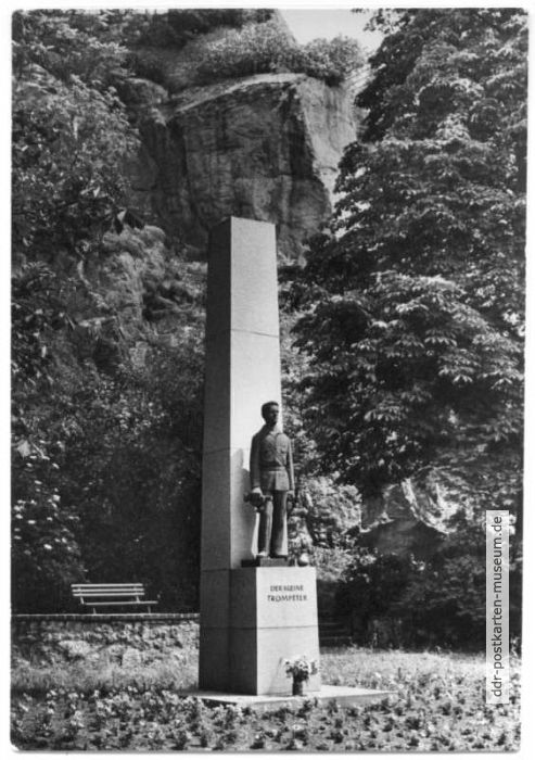 Denkmal "Der kleine Trompeter" (Fritz Weineck) - 1968