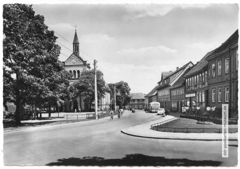 Am Markt, Evangelische Kirche - 1963