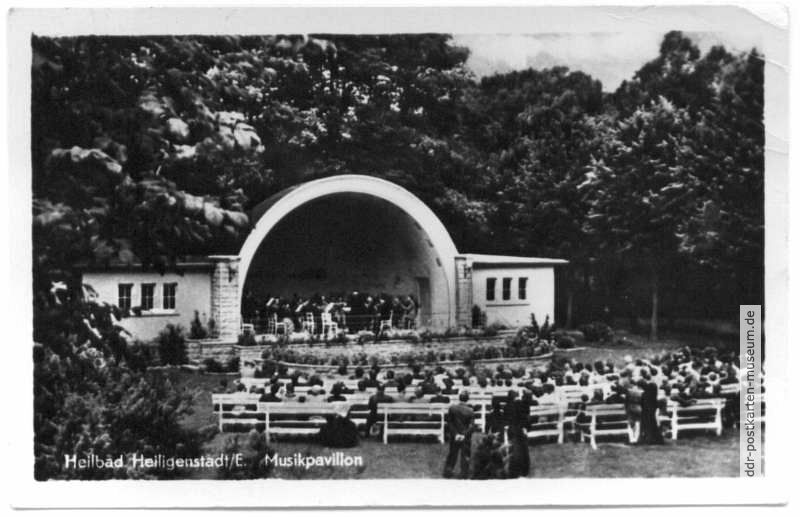 Musikpavillon im Heinrich-Heine-Park - 1957