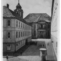 Grundschule und Christuskirche - 1951