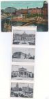 Frühe Ansichtskarte aus Berlin mit Mini-Leporello, um 1910