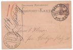 Erste Rohrpostkarte Deutschlands aus Berlin, 1876