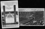 Foto- / Kupfertiefdruck-Karte aus der amtlichen Olympia-Serie zugunsten des Olympia-Fonds - 1936