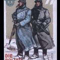 WK II: Sonderpostkarte der SS zum "Tag der Deutschen Polizei" - 1942