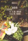 Erinnerungspostkarte zum Ende der DDR - 1990