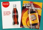 Reklamepostkarten von Coca-Cola und Vita-Cola - 2017