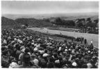 Sachsenring-Rennen, Blick in die Queckenbergkurve - 1962