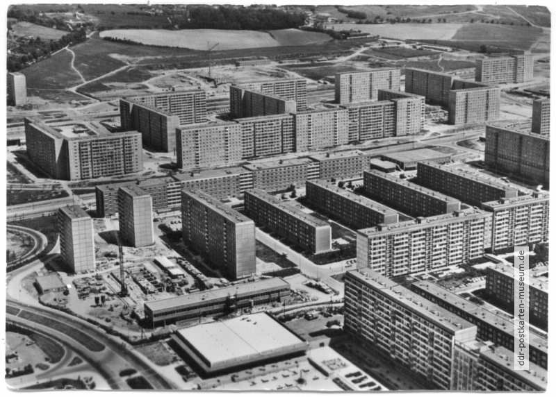 Neubauten in Jena-Lobeda - 1978