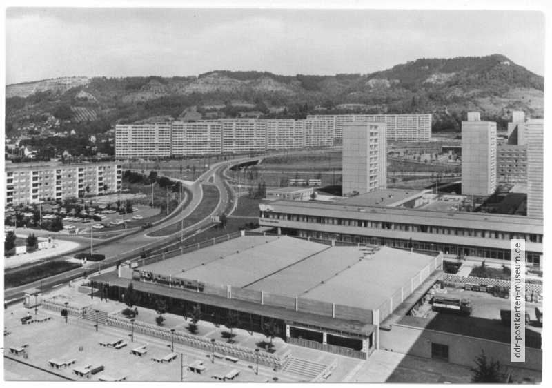 Lobeda-Ost mit HO-Kaufhalle - 1977