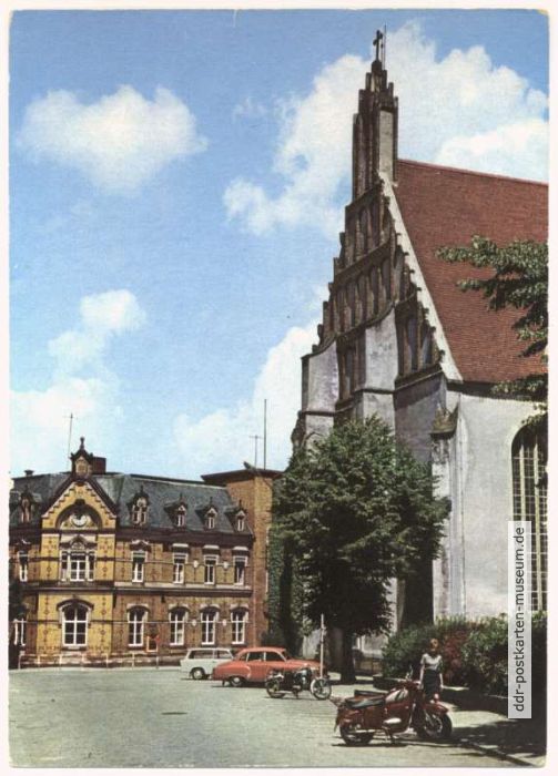 Klosterkirche und Post - 1970