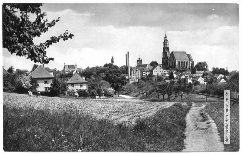 Blick zur Hauptkirche St. Marien - 1961