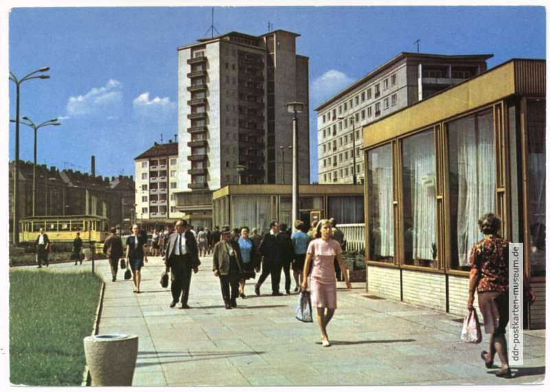 Wilhelm-Pieck-Straße, Hochhaus - 1968