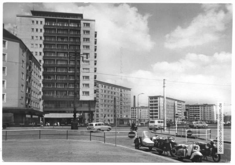 Wilhelm-Pieck-Straße, Hochhaus - 1969