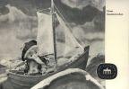 Karte S 26 von 1964 - Sandmann kommt mit Segelboot