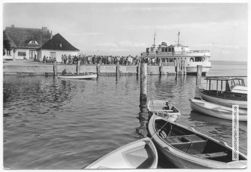 Im Hafen, Fährschiff nach Stralsund - 1983