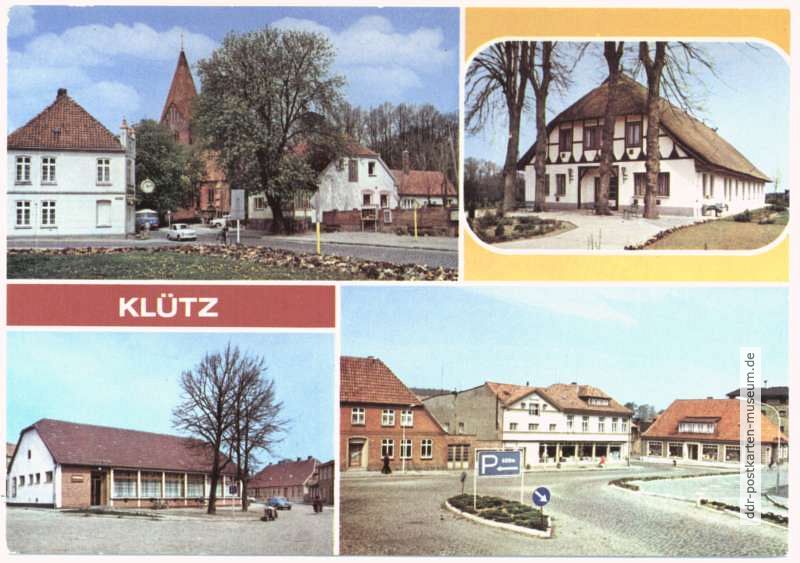 Wismarsche Straße, Ferienheim des VEB DEFA Kopierwerke, HOG "Klützer Eck", Markt - 1982