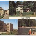 Rathaus mit Sparkasse, Diät-Kurheim, Goethe-Oberschule, Waldseebad - 1977