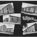 Neue Wohnblocks in Köthen, Anhalt - 1962