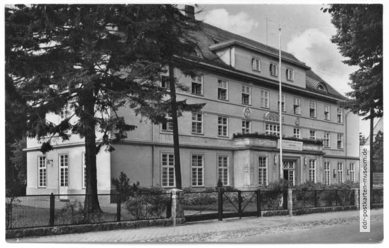 FDGB-Erholungsheim "Albert Kayser" - 1961