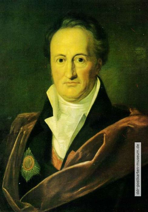 Gemälde "Johann Wolfgang von Goethe" 1810 von F.G. von Kügelgen - 1983